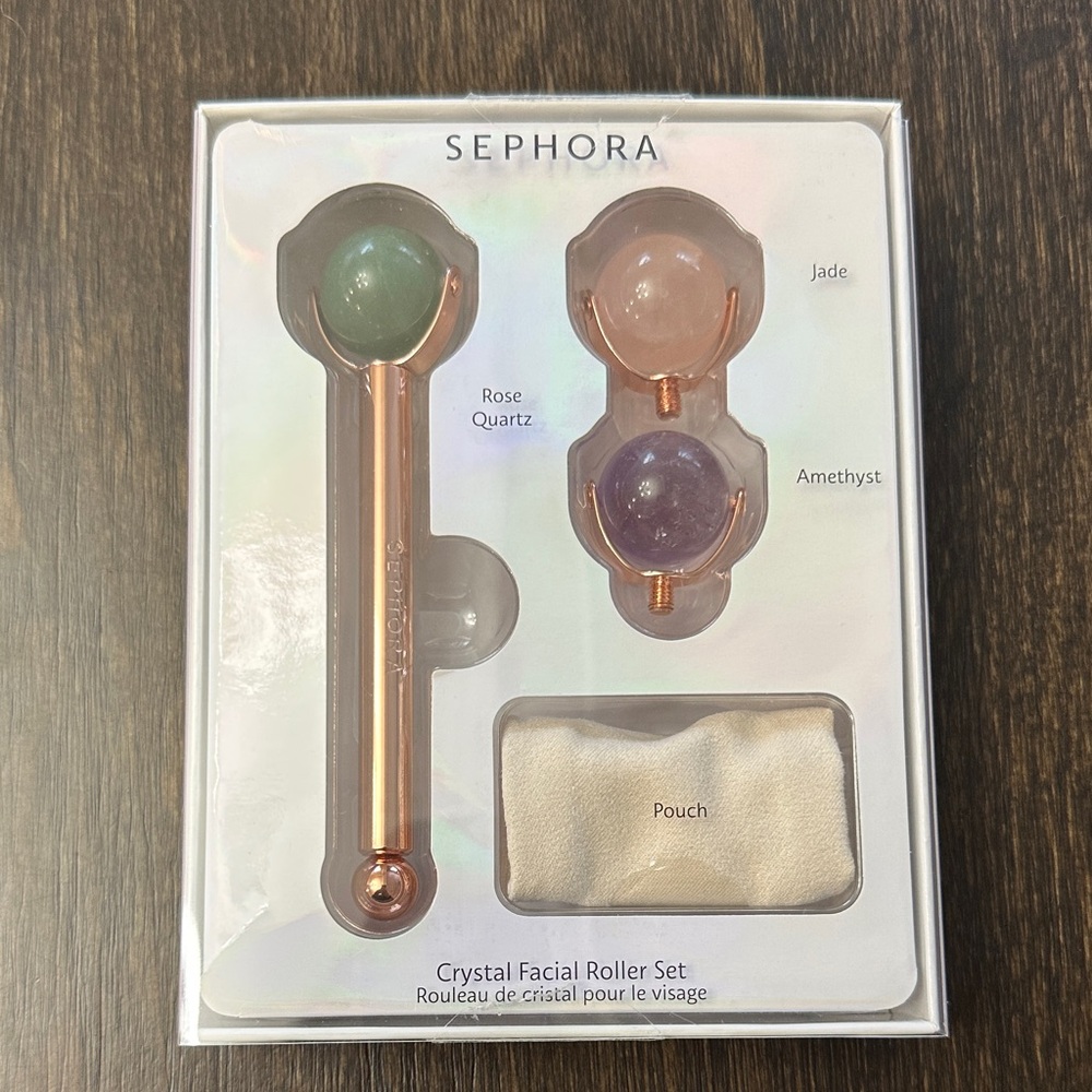 Sephora Crystal Facial Roller Set
